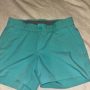 Under Armour Women's Teal Golf Shorts